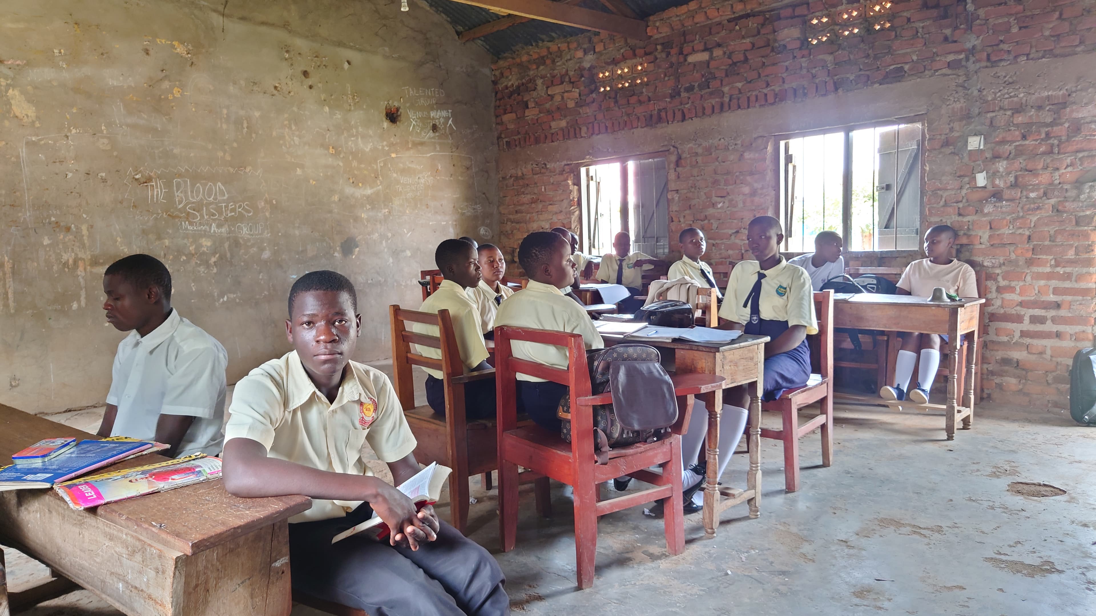 Students in learning session