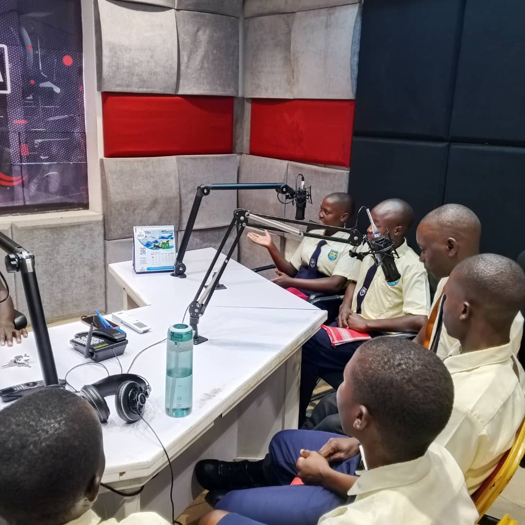 Radio station tour